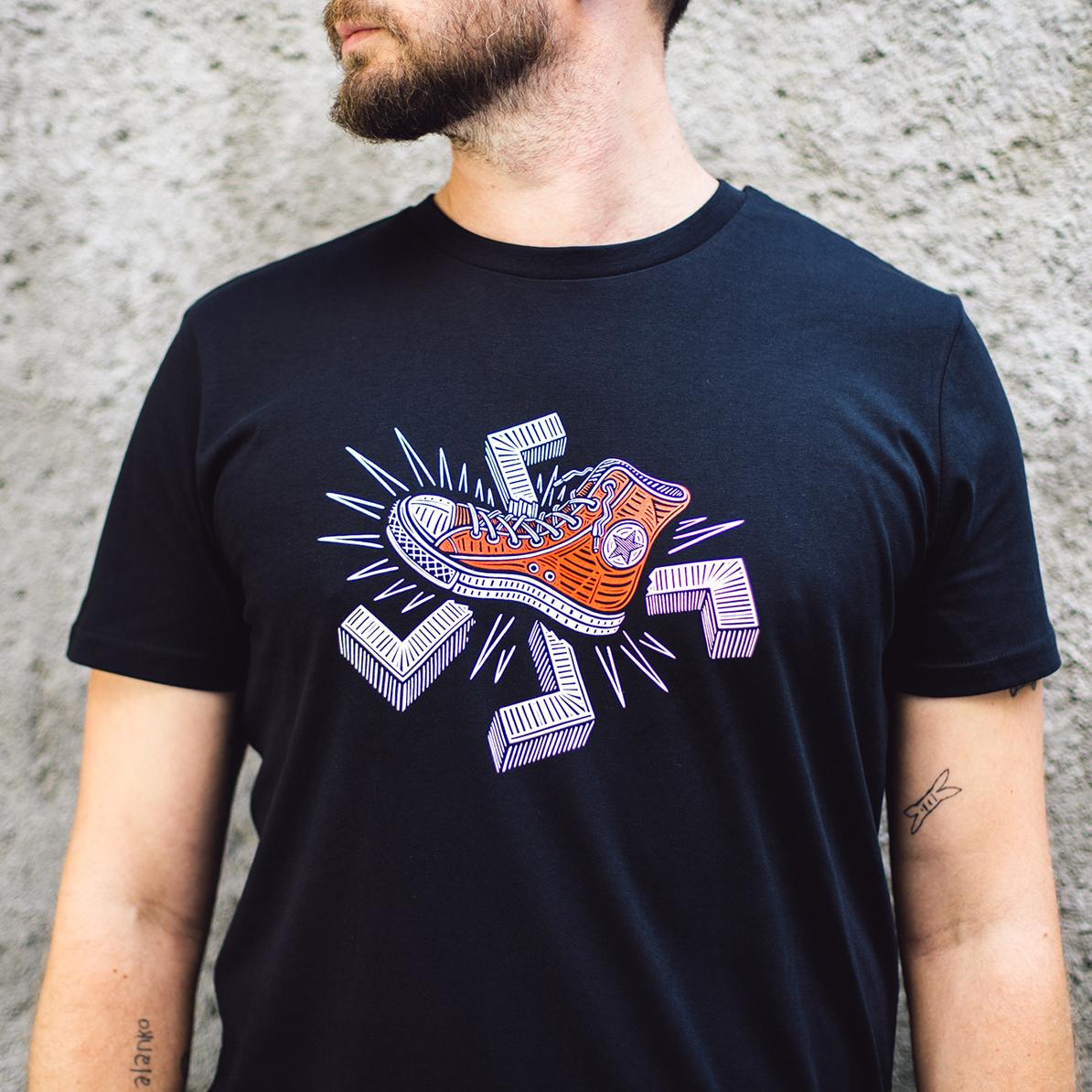 Unisex tričko Bojovník proti fašizmu